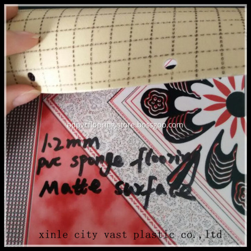 100% Waterproof Sponge/foam backing roll carpet